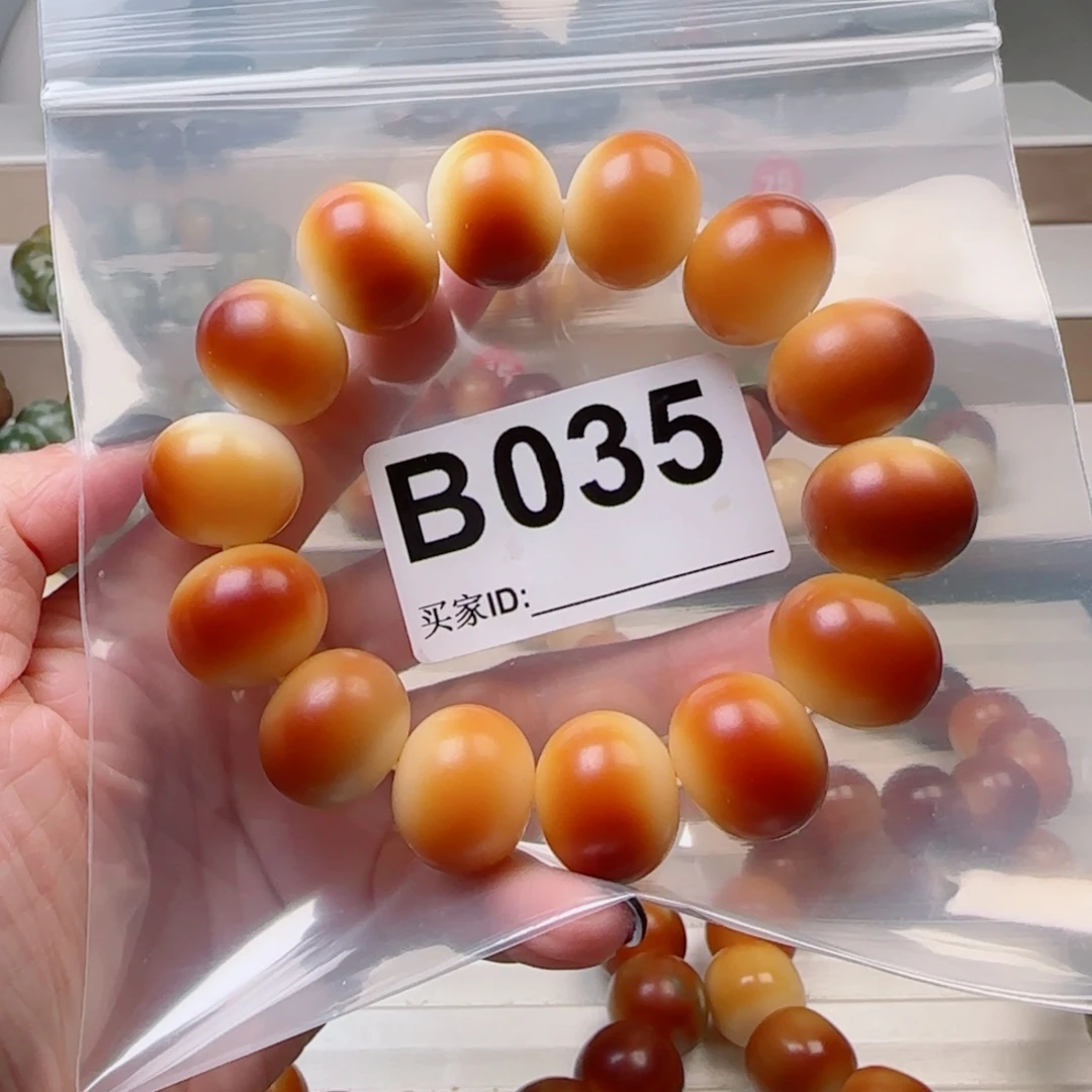 逍***初菩提根/象牙果手串20。