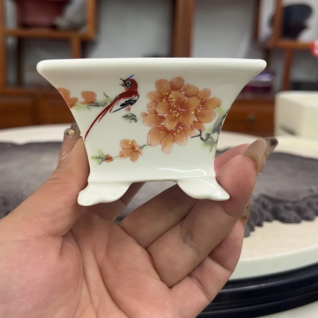 紫砂花盆瑕疵5-8。。。。