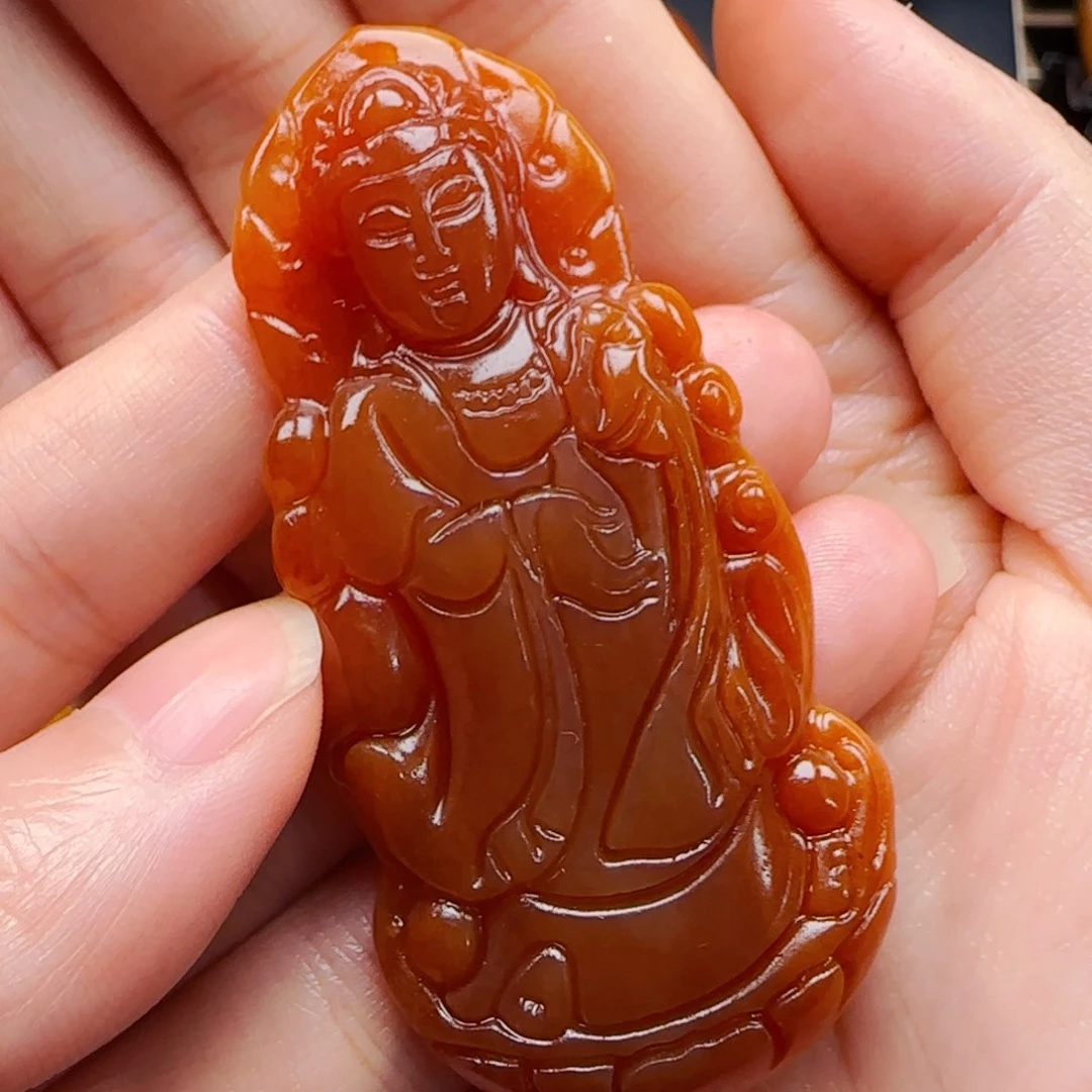 石英质玉（黄龙玉）未镶嵌1