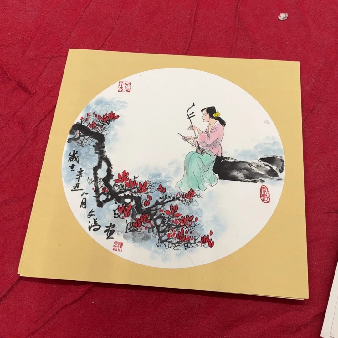 国画花鸟的翅膀和翅膀是