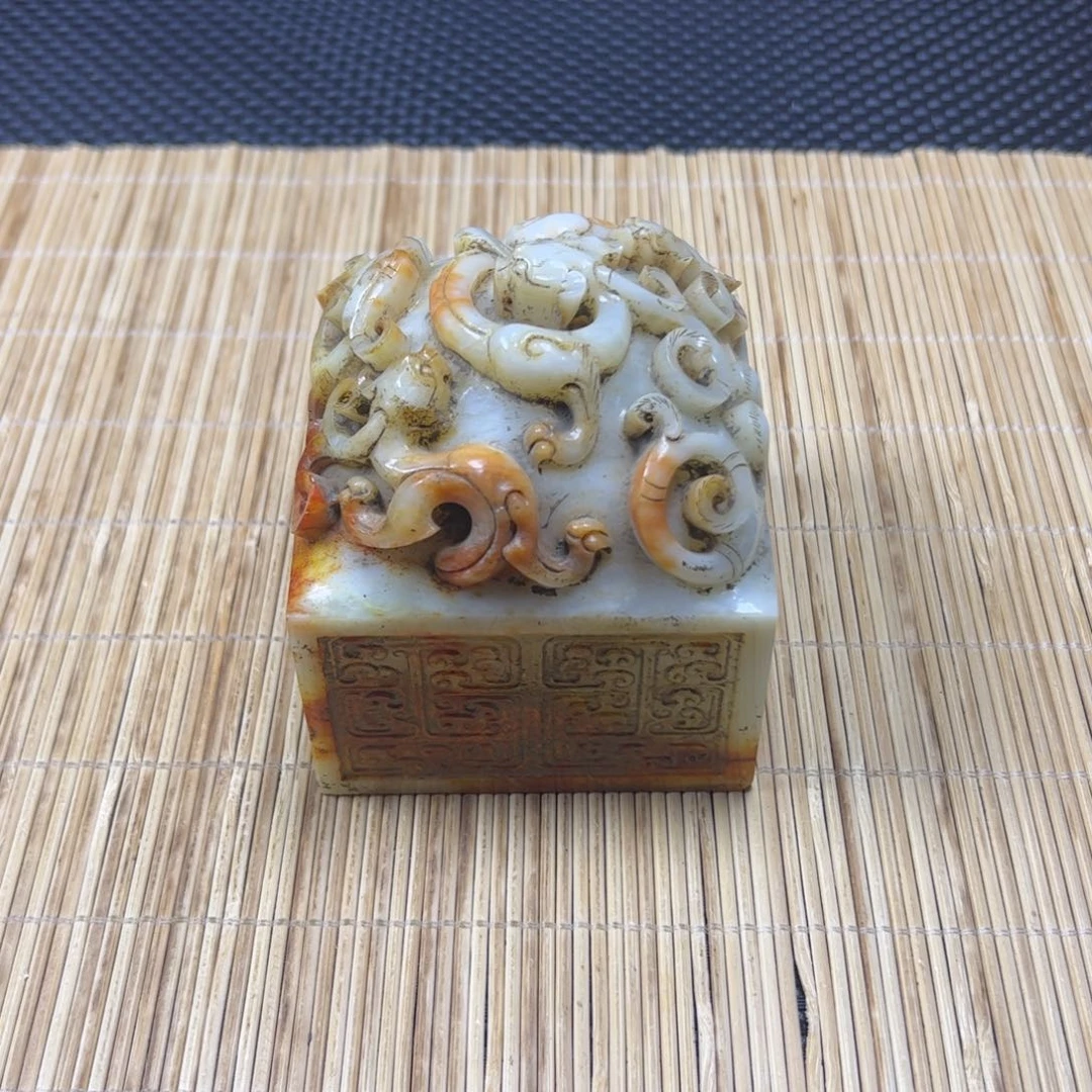 和田玉未镶嵌摆件