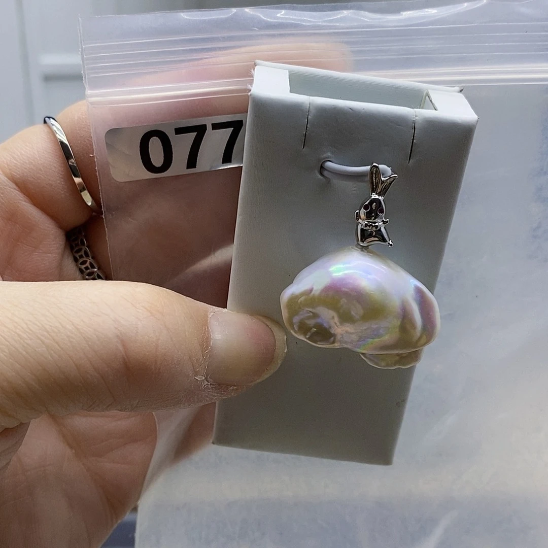 颈饰合金淡水珍珠