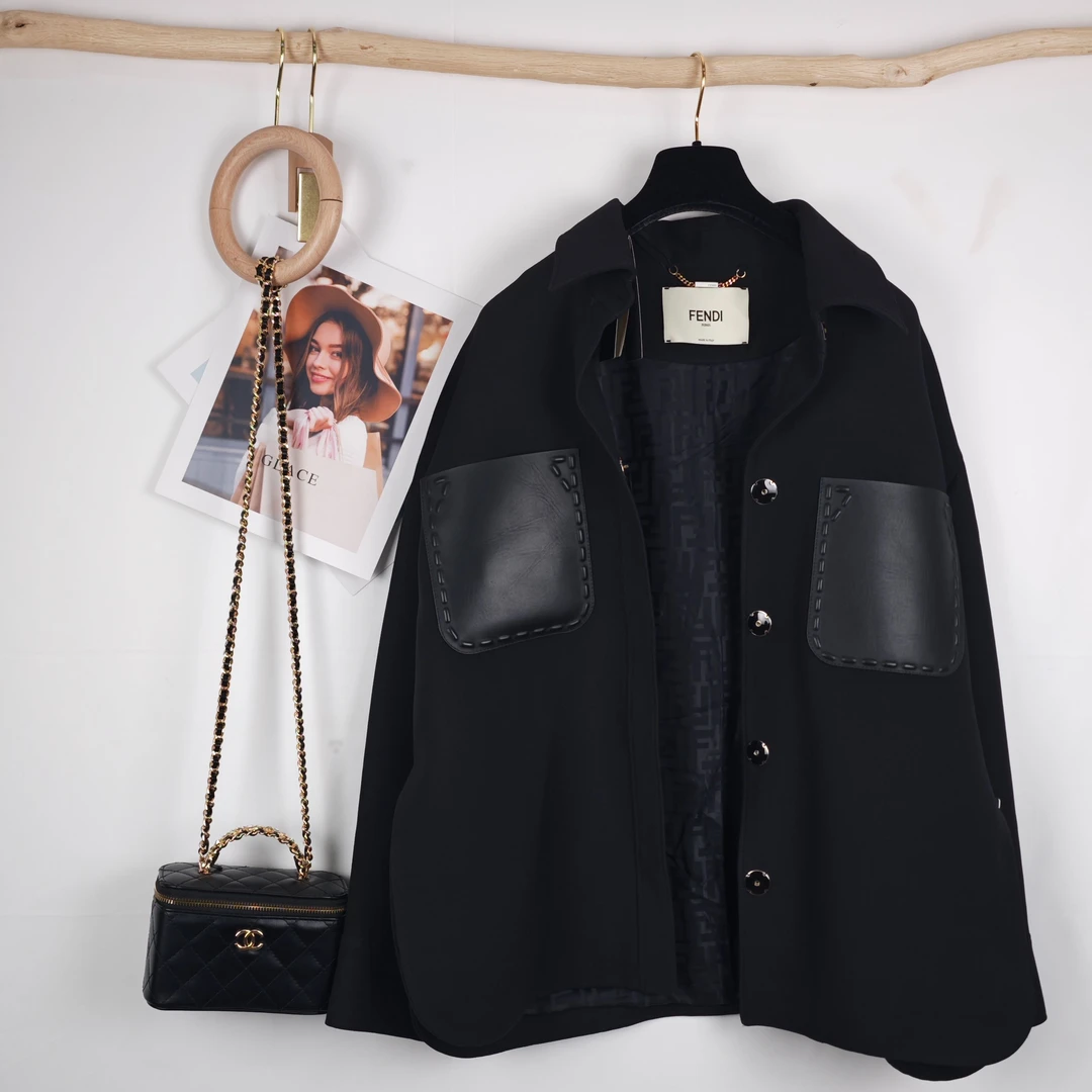 99新 FENDI/芬迪 海囤J/芬迪上衣/40码/bc57015