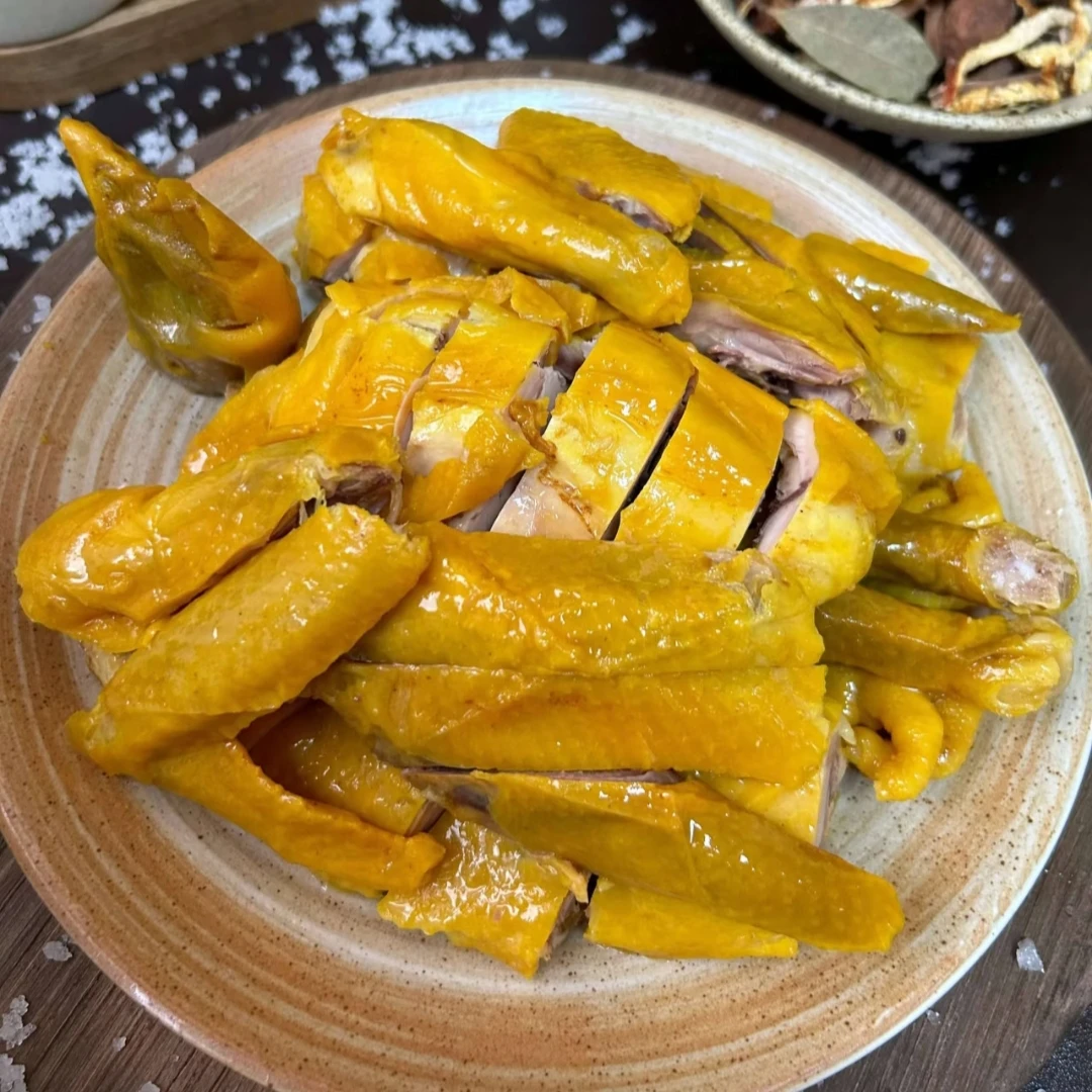 正宗盐焗鸡半只精选优质散养鸡真空锁鲜美味整鸡