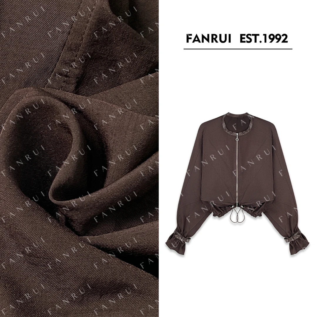 FANRUI/泛芮「晚风」蝙蝠袖时髦洋气高级感休闲百搭短款外套B17683