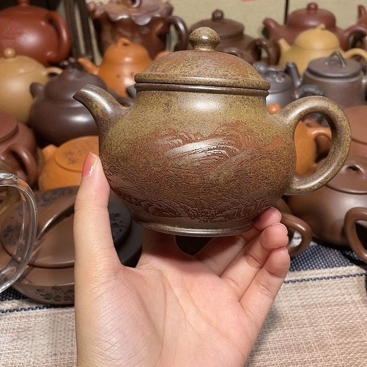 茶壶紫砂紫砂宜兴紫砂壶250cc