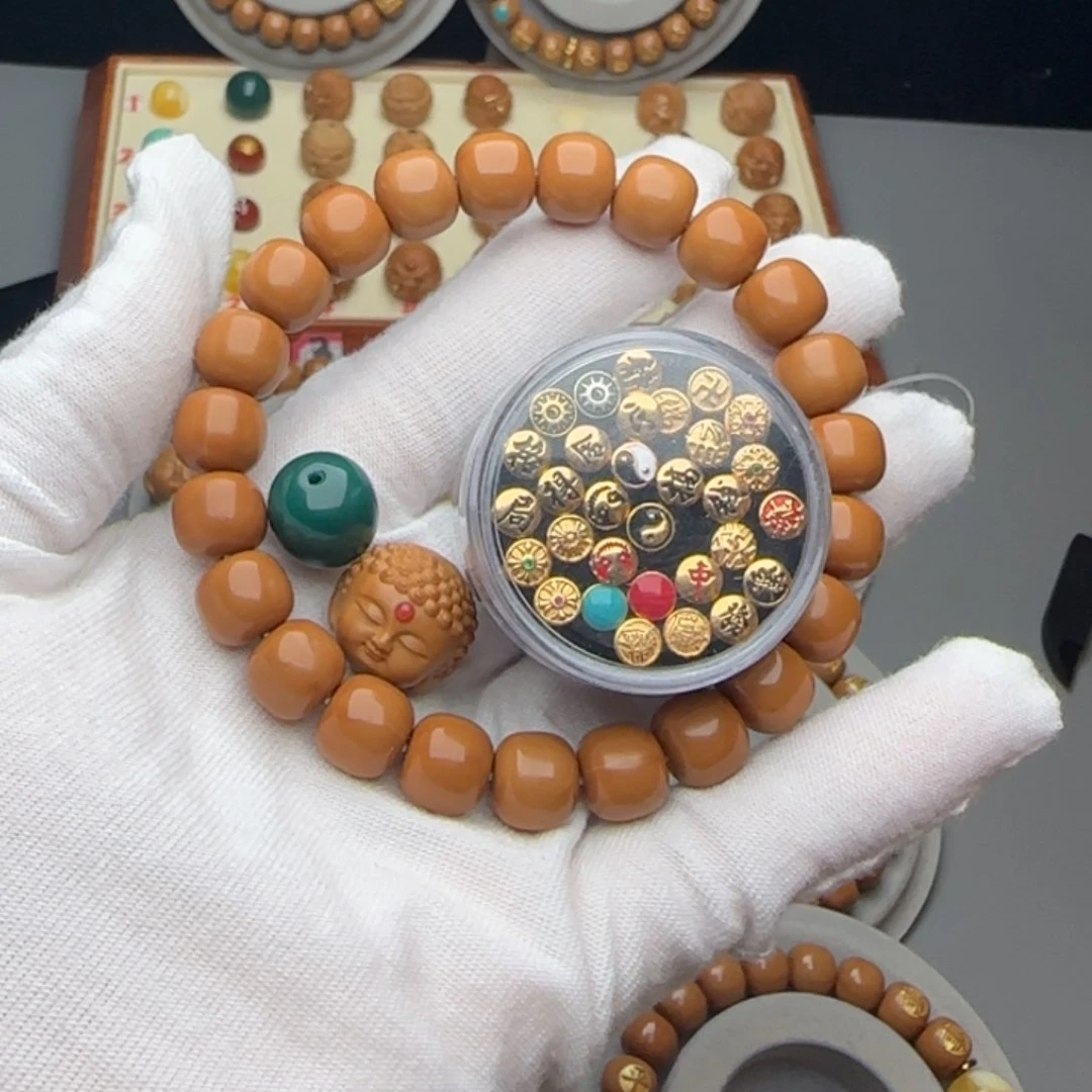 猴头核桃手串佘****牛全品老型猴头手串私人订制