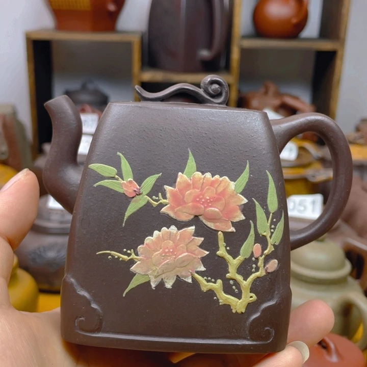 茶壶紫砂紫砂壶微瑕微瑕260cc