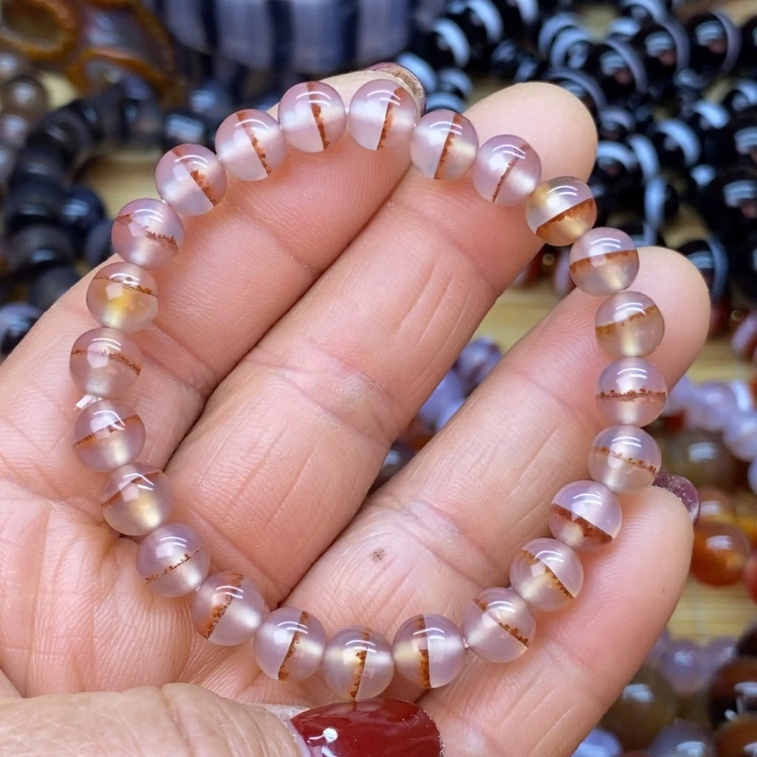 玛瑙/玉髓手链合金茹*