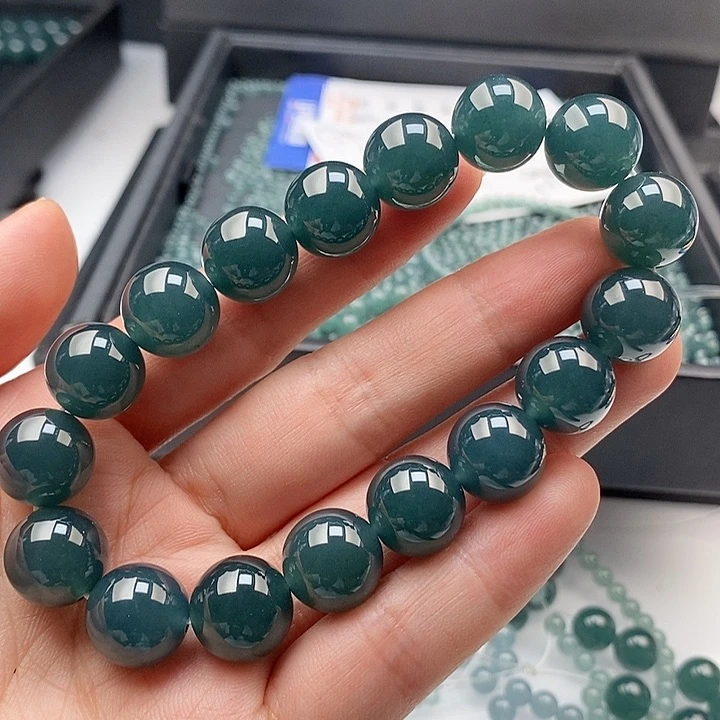 未镶嵌手链翡翠三**.