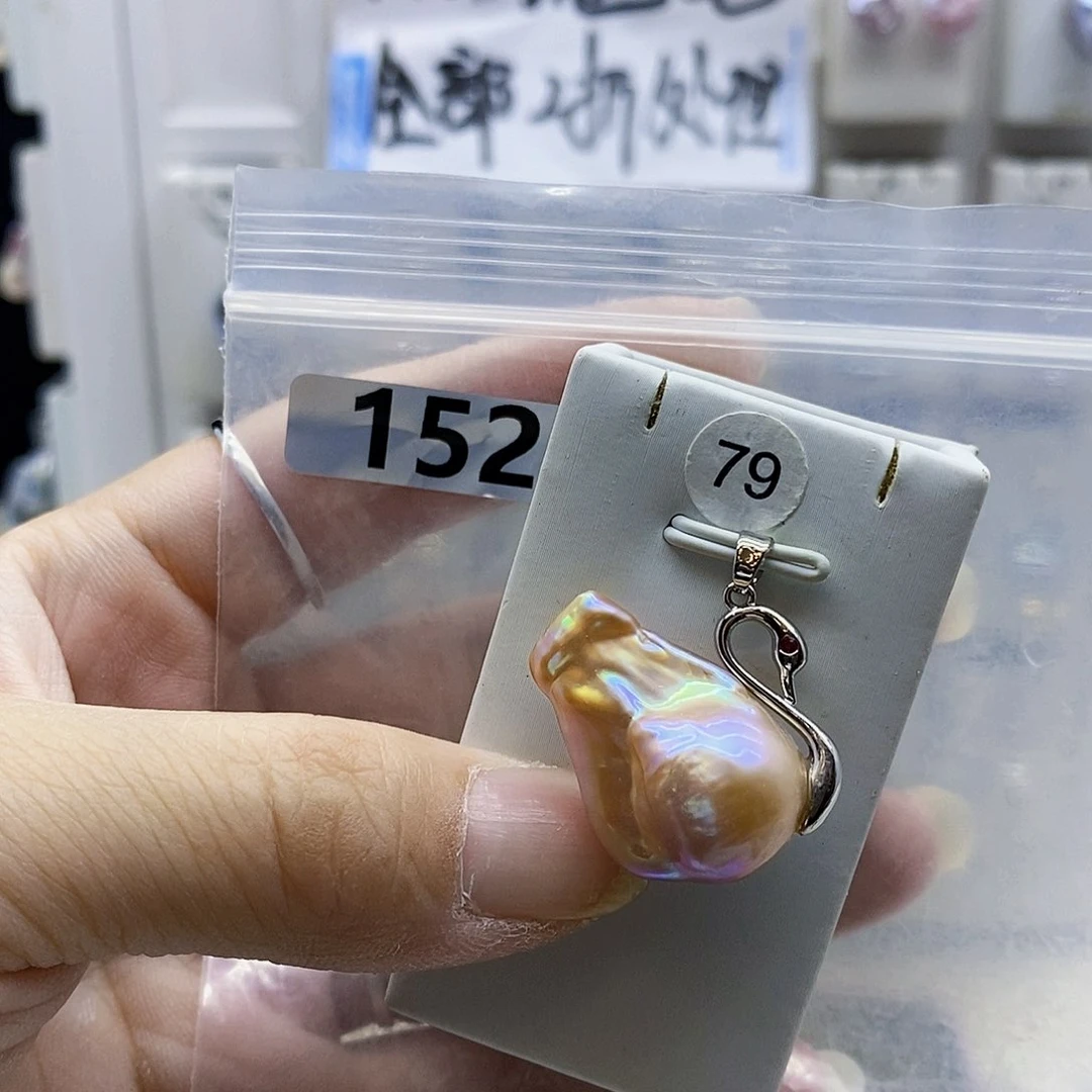 颈饰合金淡水珍珠