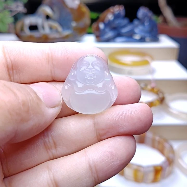 玛瑙/玉髓挂件未镶嵌