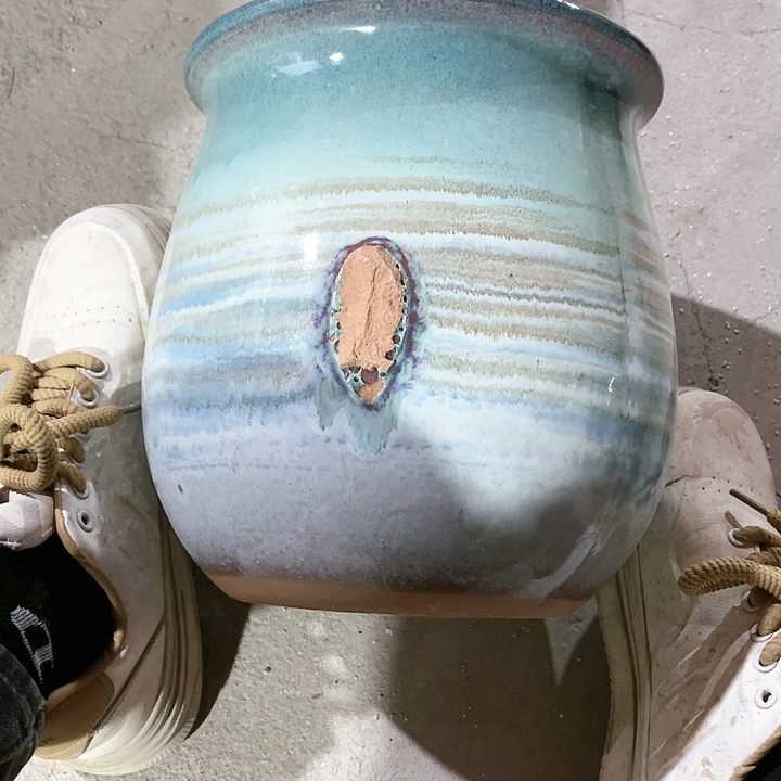 红陶口径23高度25一只瑕疵