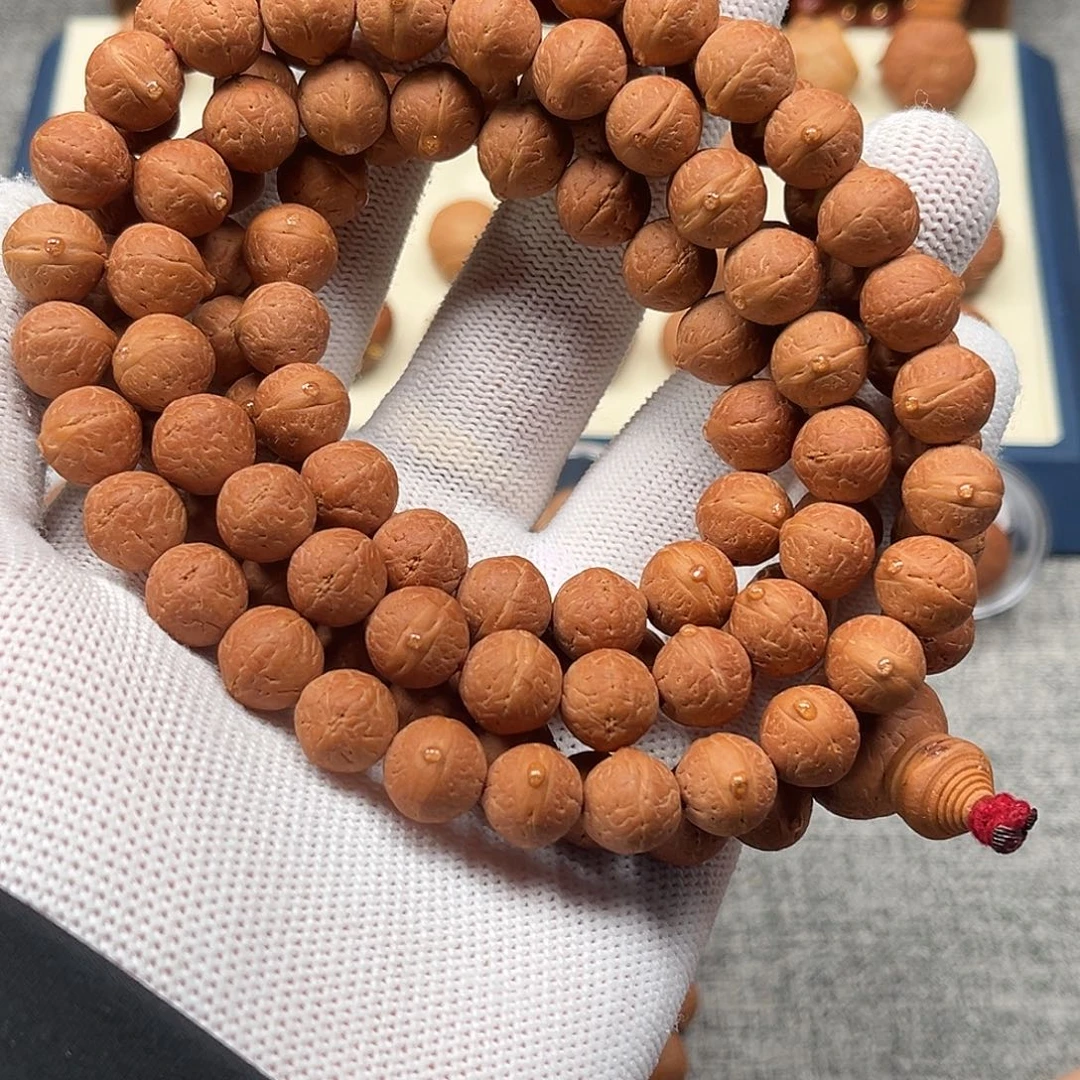 凤眼菩提吊坠10.5实心籽108头货