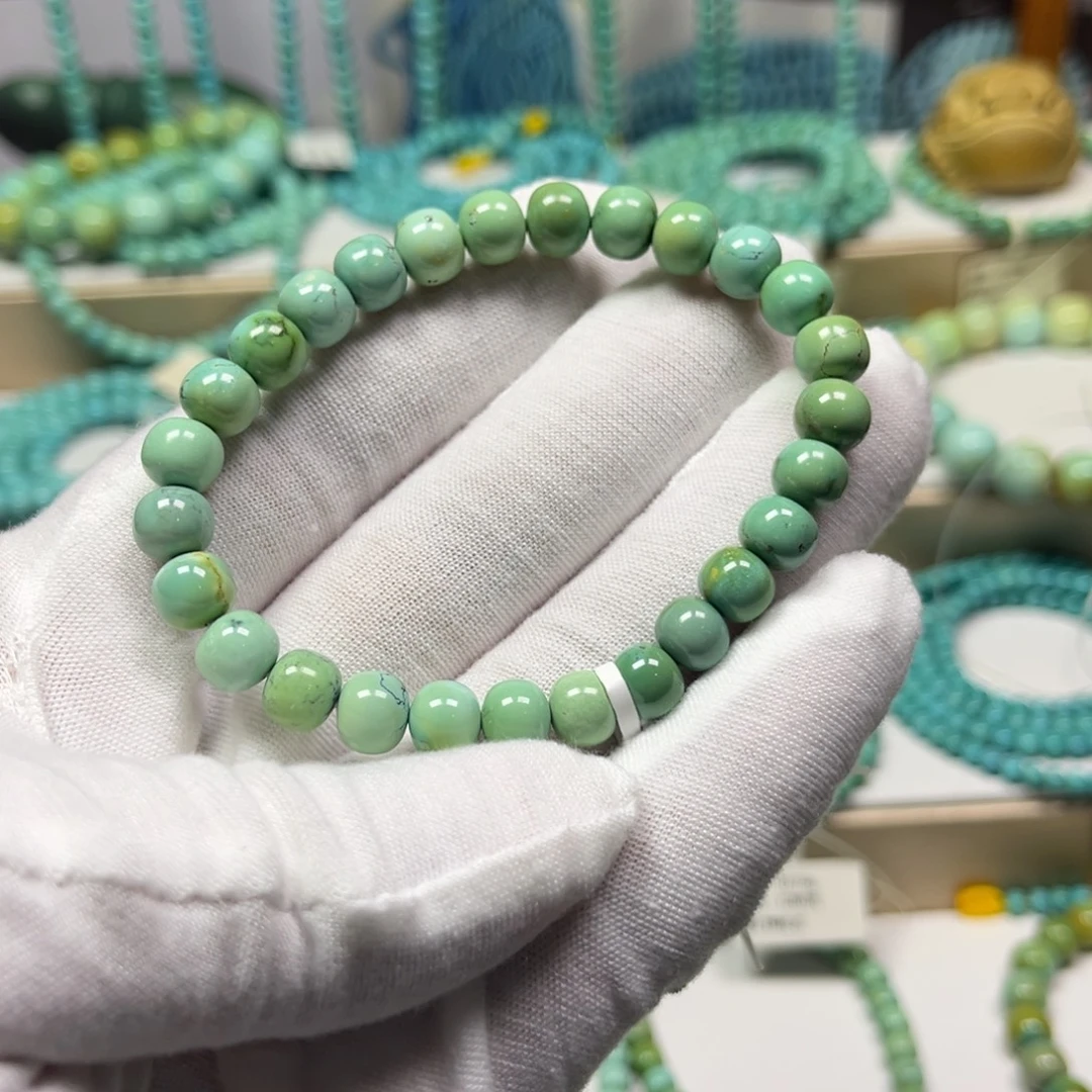 绿松石未镶嵌手链
