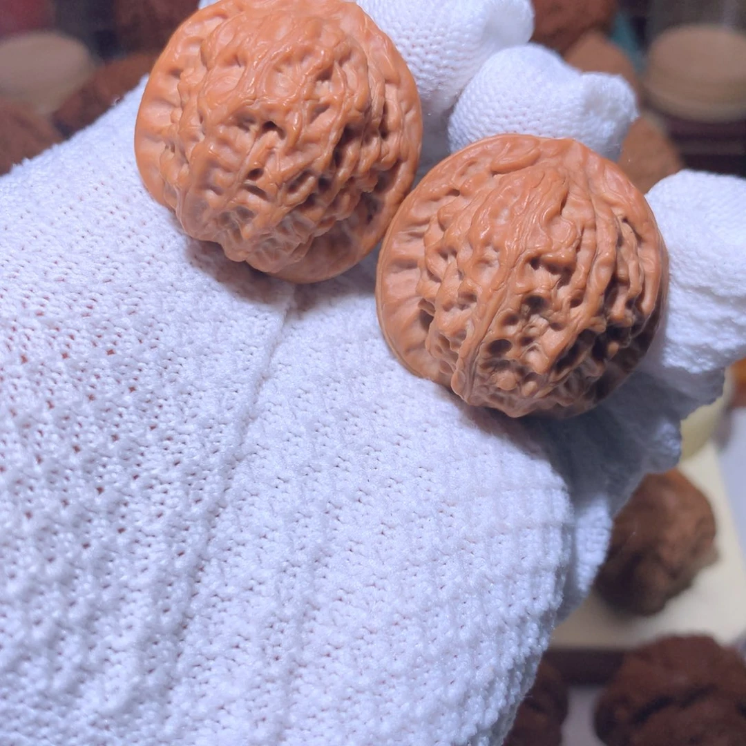 文玩核桃把件全品高尔夫