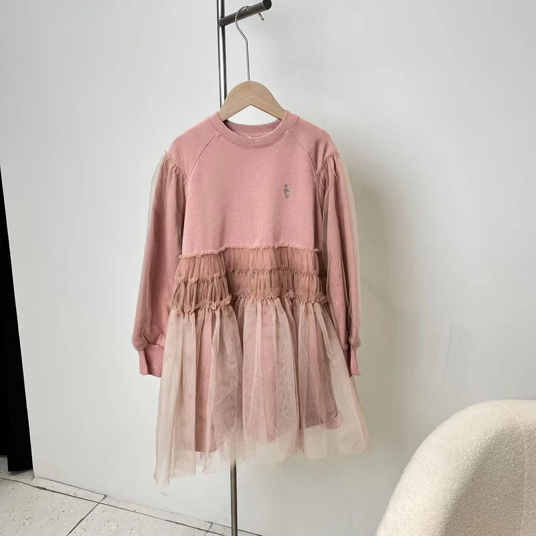 新款连衣裙深灰粉D125 7306卓系