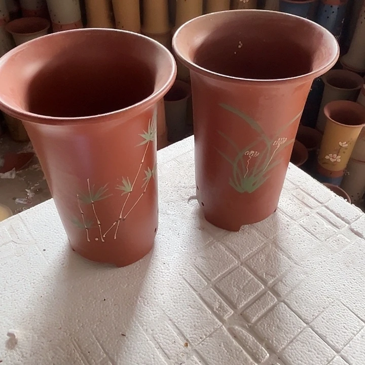 花盆紫砂宜兴紫砂兰花紫砂兰花盆