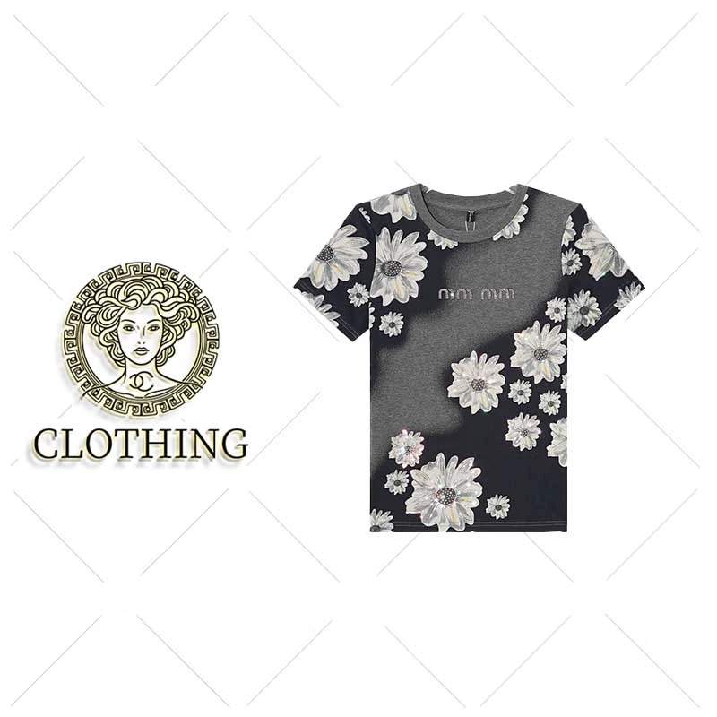 【CLOTHING/原创设计】A79126新款洋气百搭短袖