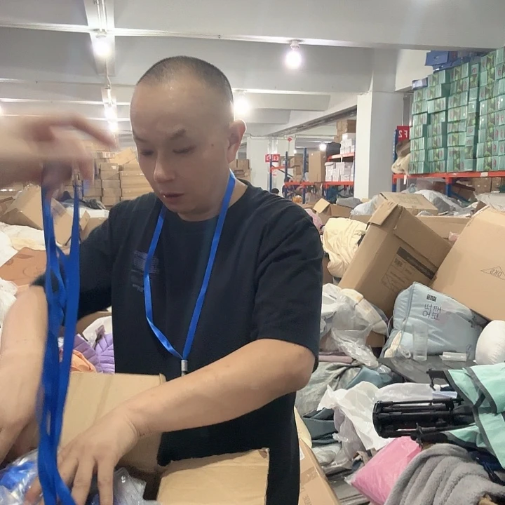 PU蓝色透明挂饰绳发10