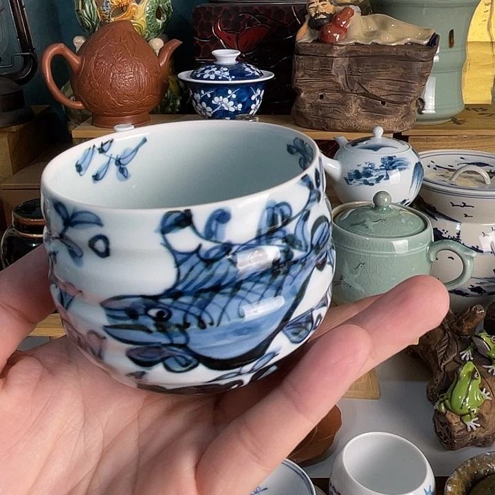 瓷片文山杯子好看的哦