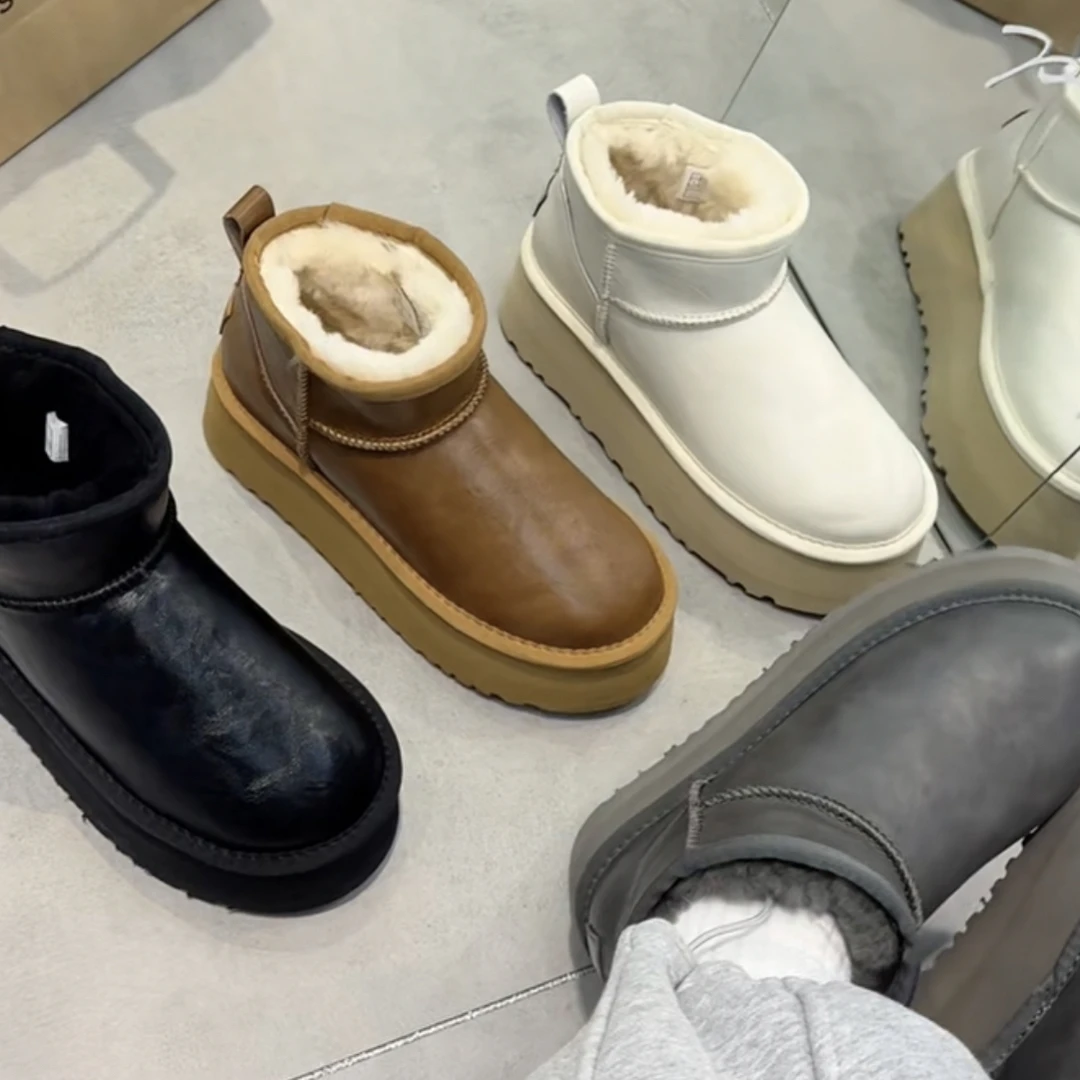防滑短筒防水冬季保暖时尚雪地靴雪地棉休闲棉靴百搭