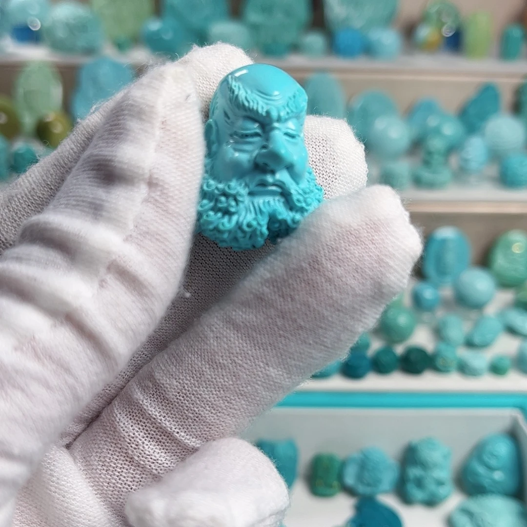 绿松石未镶嵌珠宝奇石