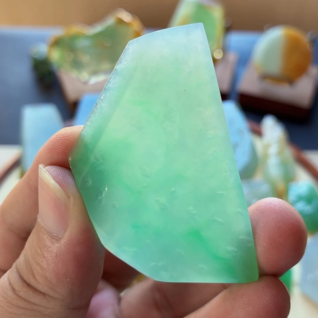 定制翡翠未镶嵌翡翠首饰