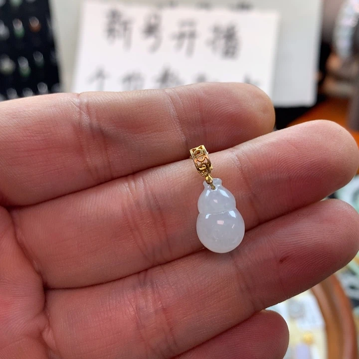 翡翠银S925镶嵌颈饰