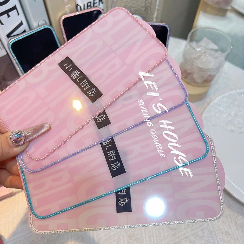 高级钻石钢化膜适用苹果iPhone16Promax防摔防偷窥高清镶钻贴钻17