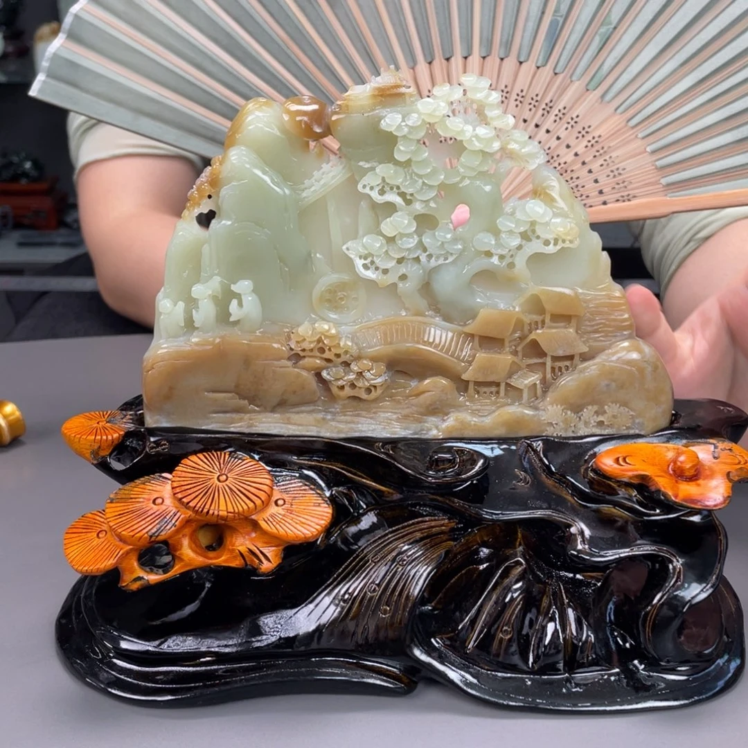 未镶嵌和田玉摆件