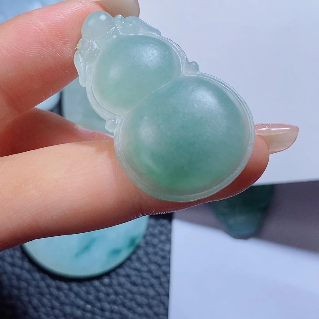 定制翡翠未镶嵌毛货付款后联系客服确认抛光