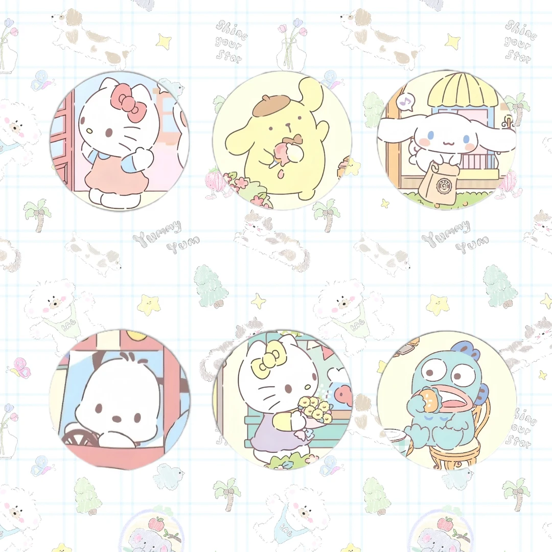 三丽鸥游园系列徽章