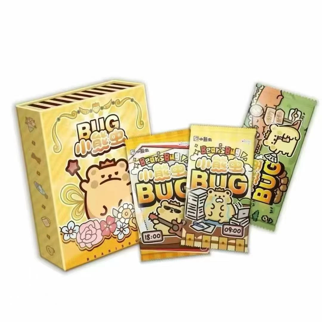 【小羊】wink社-小熊虫 熊虫生活日记第一弹5元包卡牌潮玩盲盒 代拆