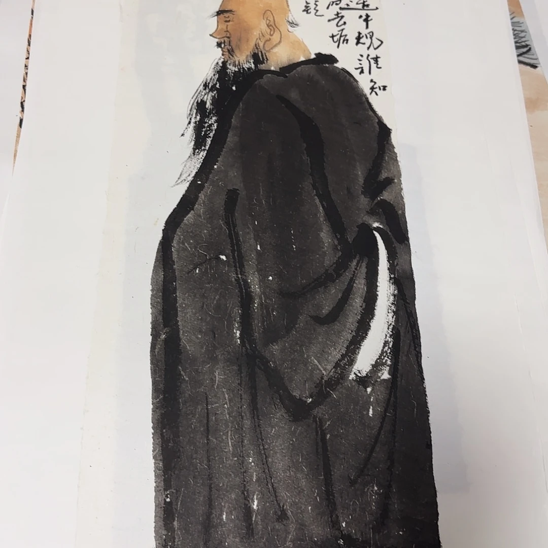 美***训国画纯手绘国画作品