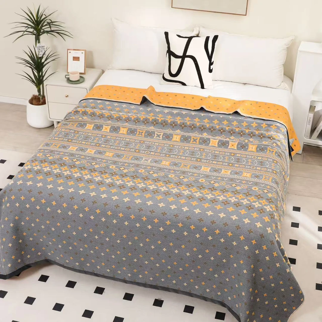 M【繁星之都】200*230CM可铺可盖多层亲肤通用床盖