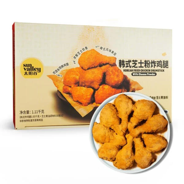 太阳谷(Sun Valley) 韩式芝士粉炸鸡腿 1.11kg