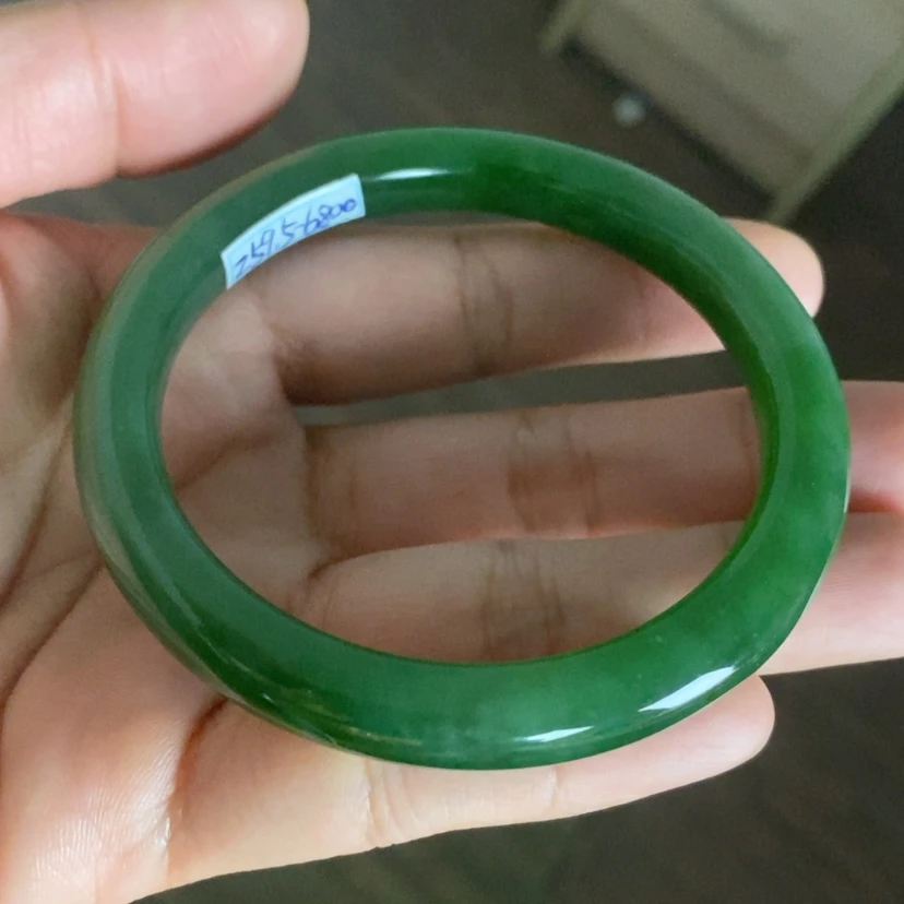 【闪购商品】未镶嵌手镯和田玉（碧玉）