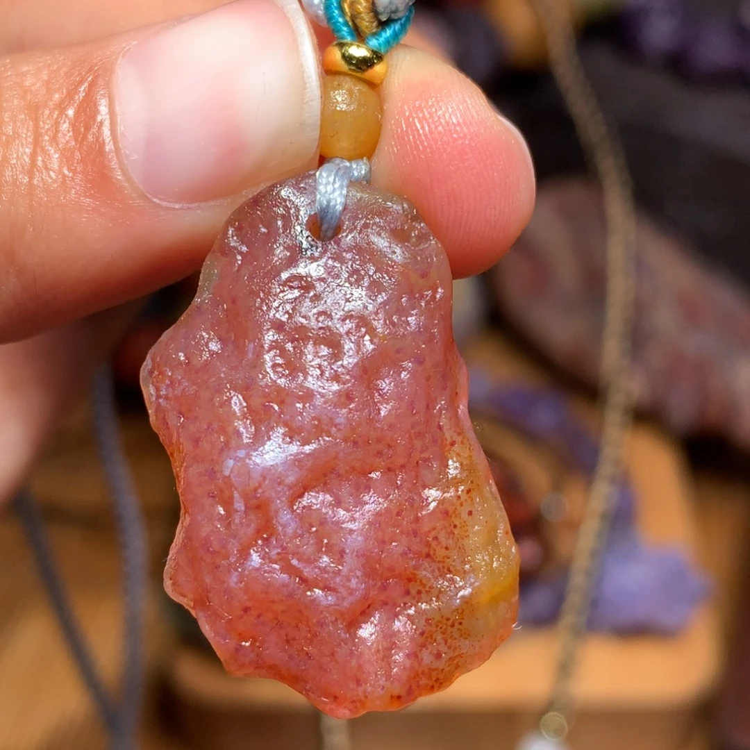 未镶嵌玛瑙/玉髓珠宝半成品