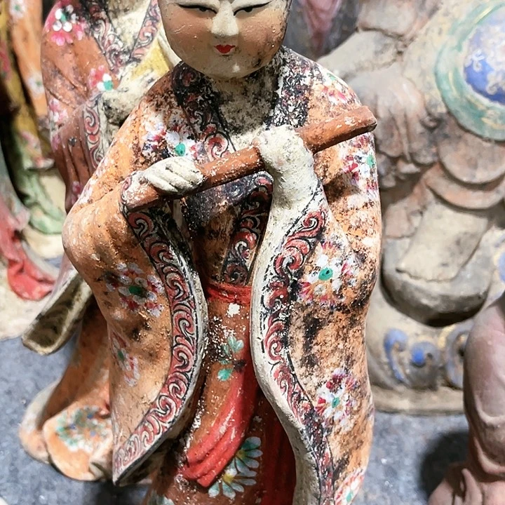 瓦当摆件摆件茶桌茶台陶瓷A****者