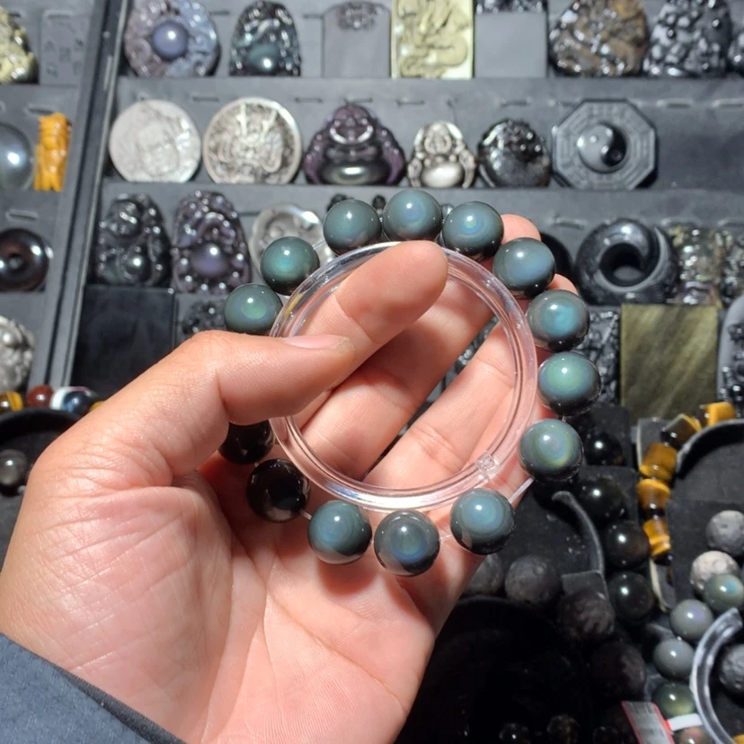 【闪购商品】黑曜岩珠宝奇石未镶嵌M***o