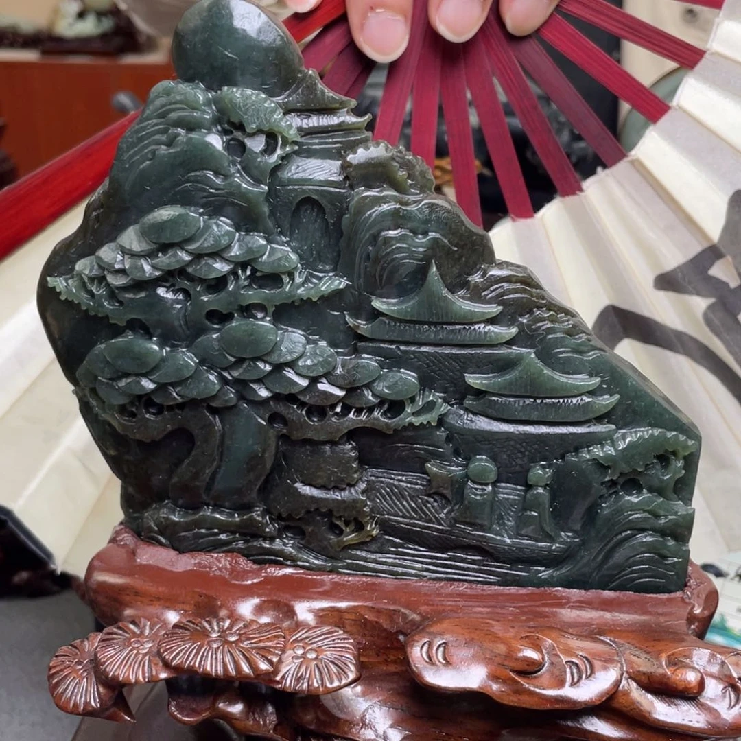 未镶嵌和田玉摆件
