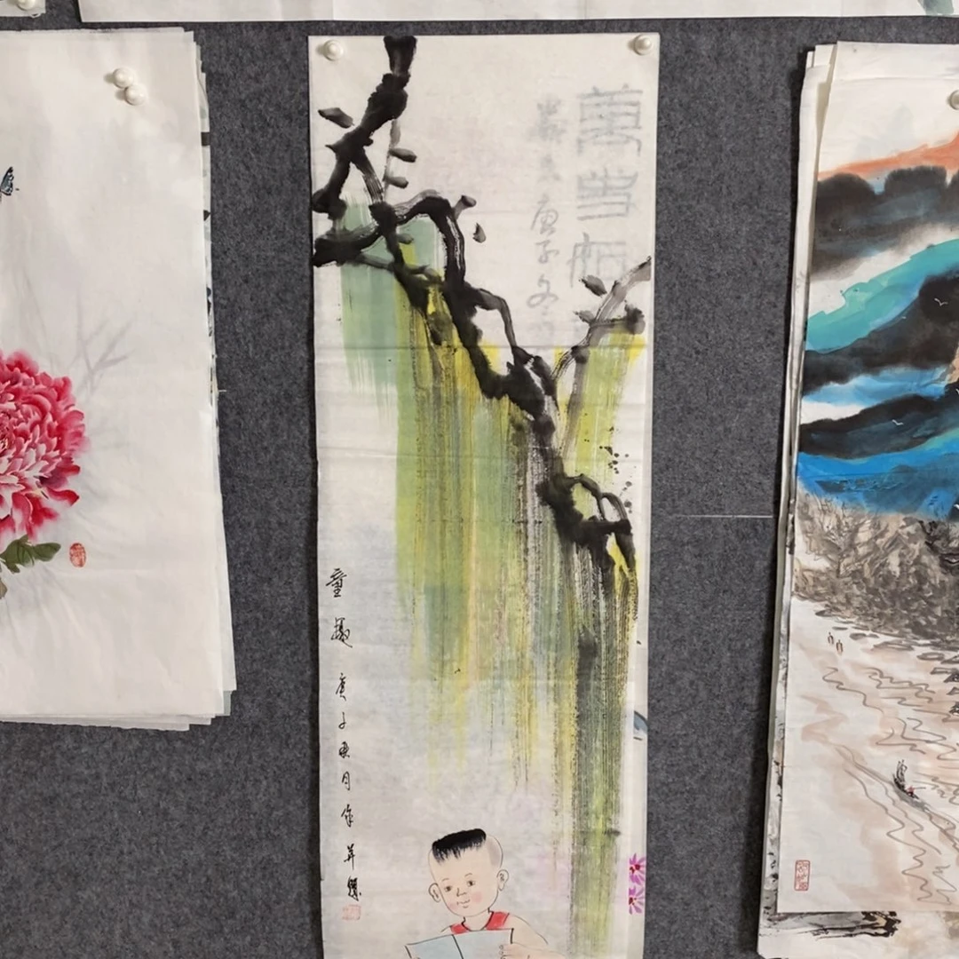 国画手写手绘国画作品78