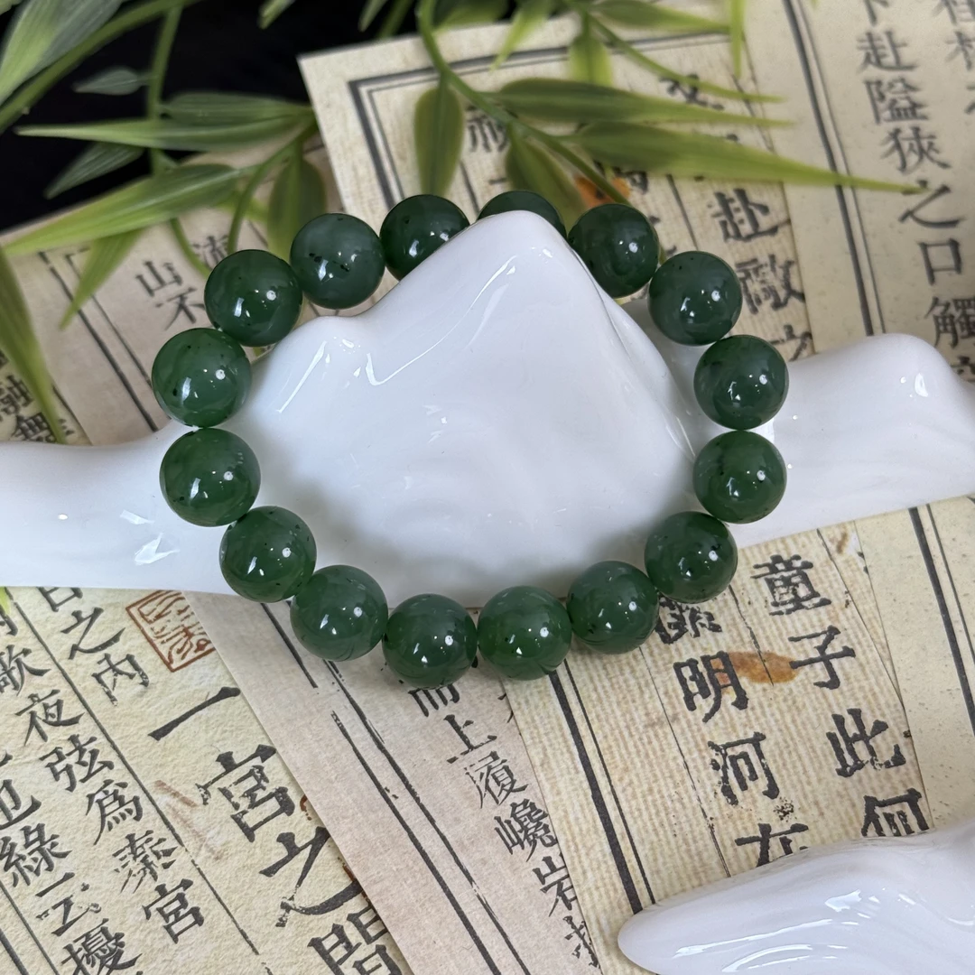 蓝海谣且末和田玉手链定制高品质气质女士时尚百搭