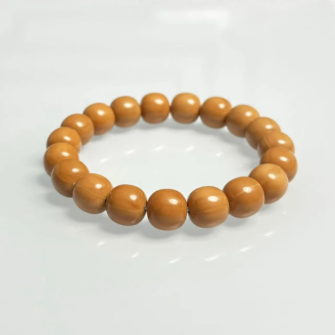 优匠出品-龙炎大老型- 猴头手串 原皮原色 全品无暇