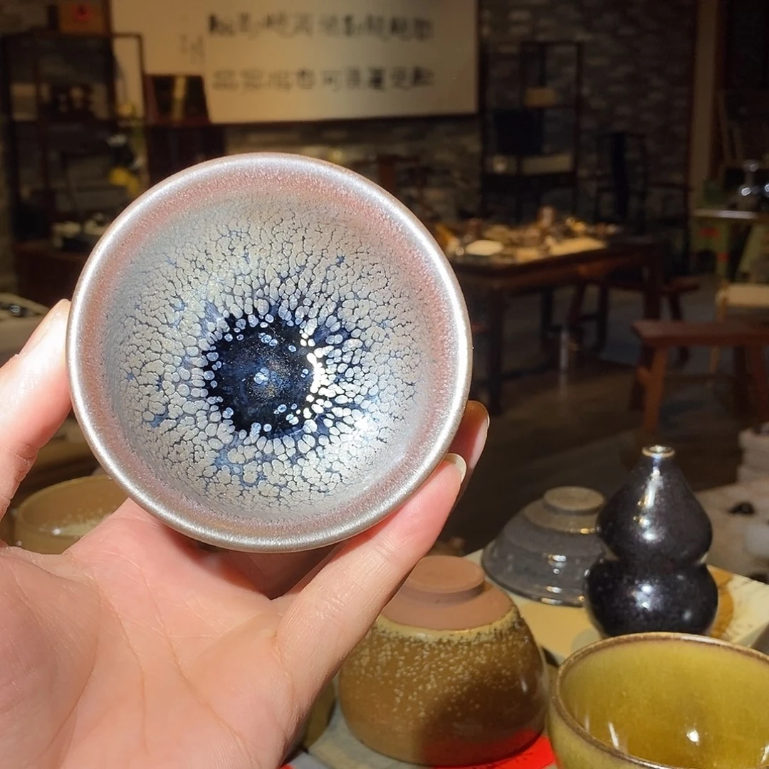 茶盏建窑建盏主人杯