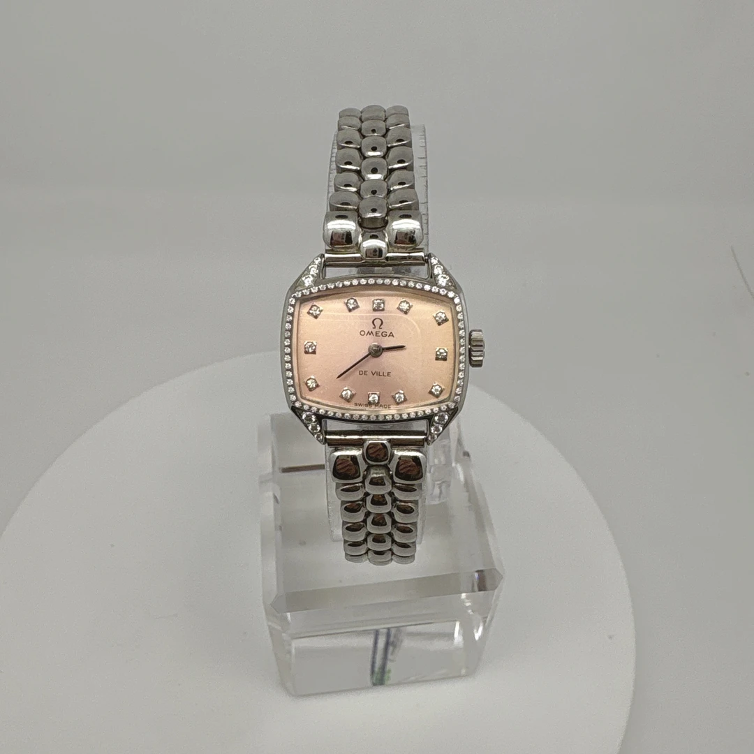 95新 Omega/欧米茄  手动机械后钻21.5*17.5mm/公价32999/jm3069