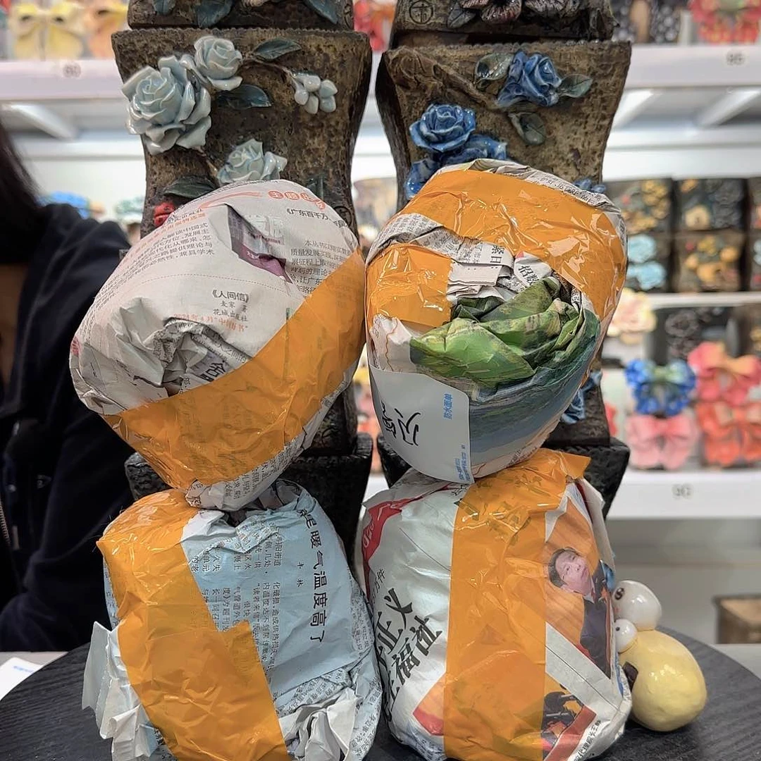 ****晶青墨花器麦饭石花盆