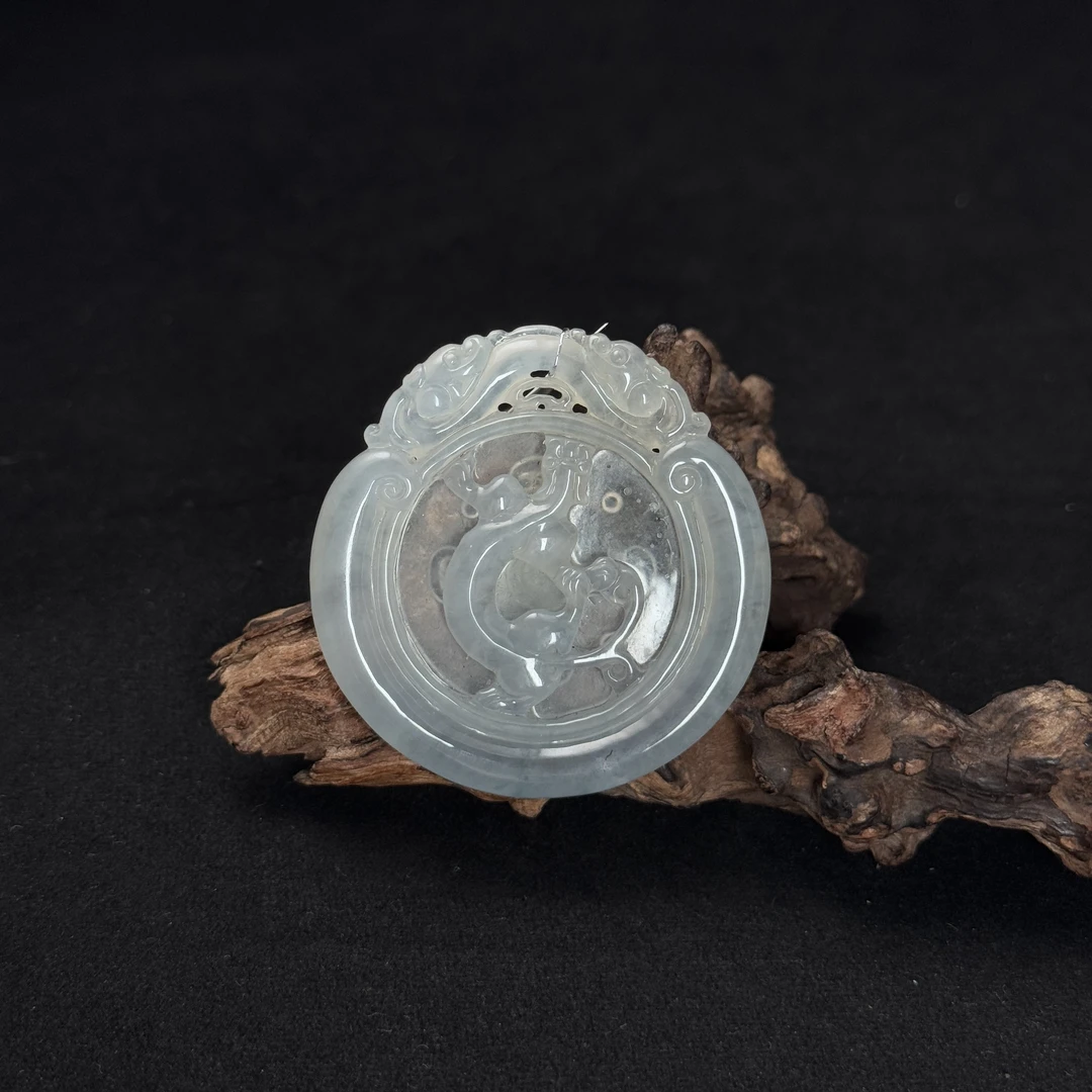 【诚翠拍品第九十五期午】翡翠91吊坠MJ1010