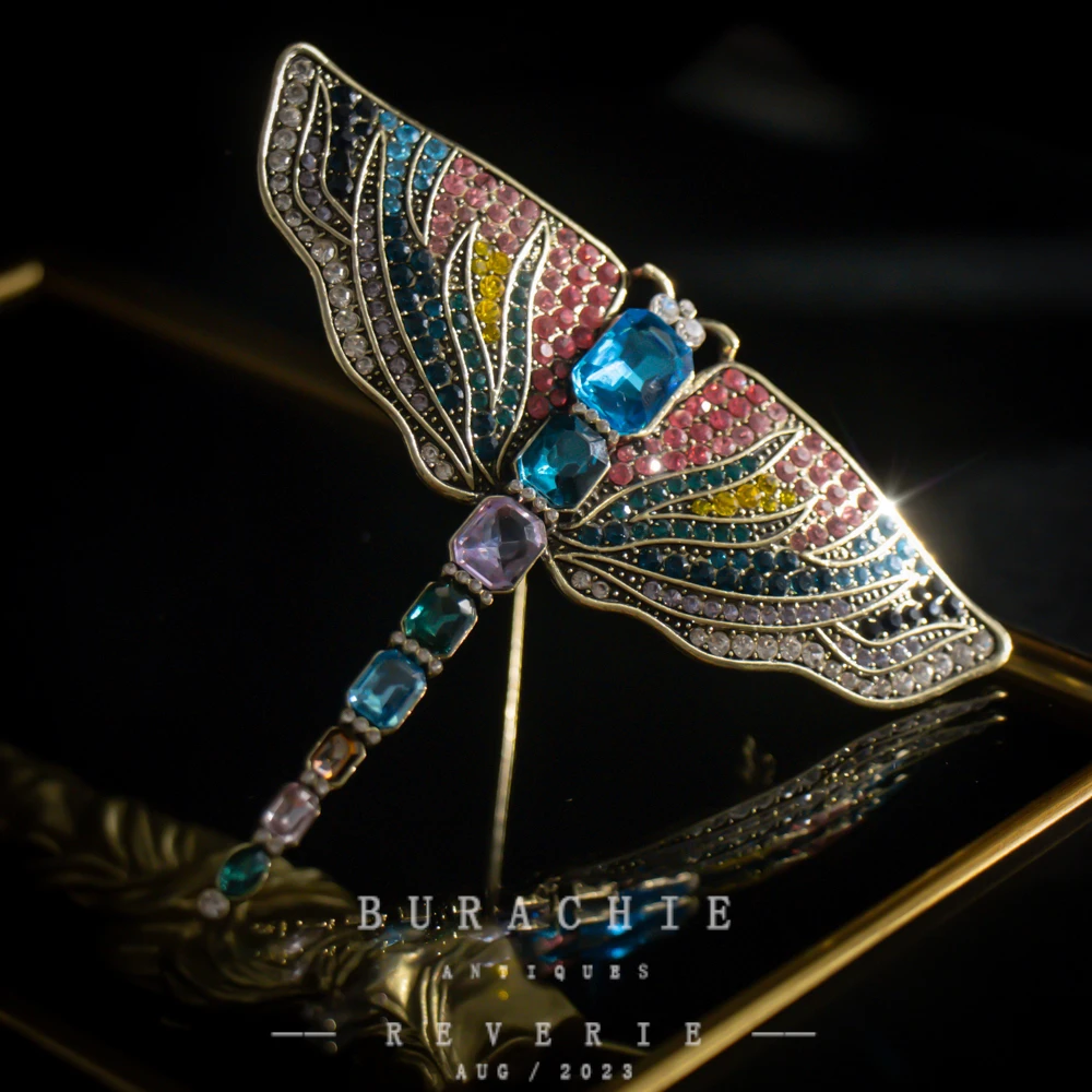 铜合金胸针 6609精致复古胸针